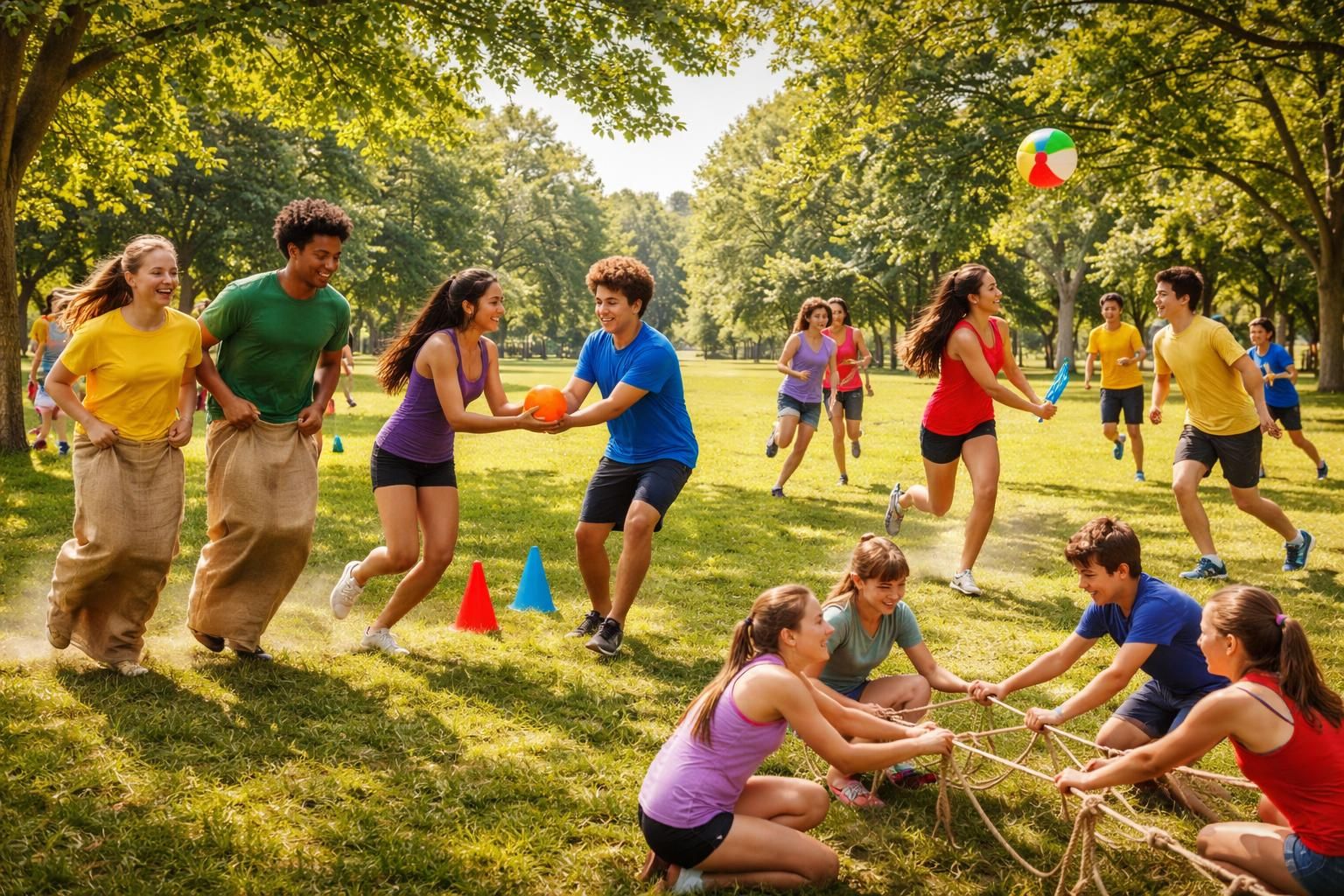 découvrez 10 jeux en plein air pour ados qui renforcent l'esprit d'équipe, favorisent la coopération et assurent éclats de rire et activités physiques stimulantes.
