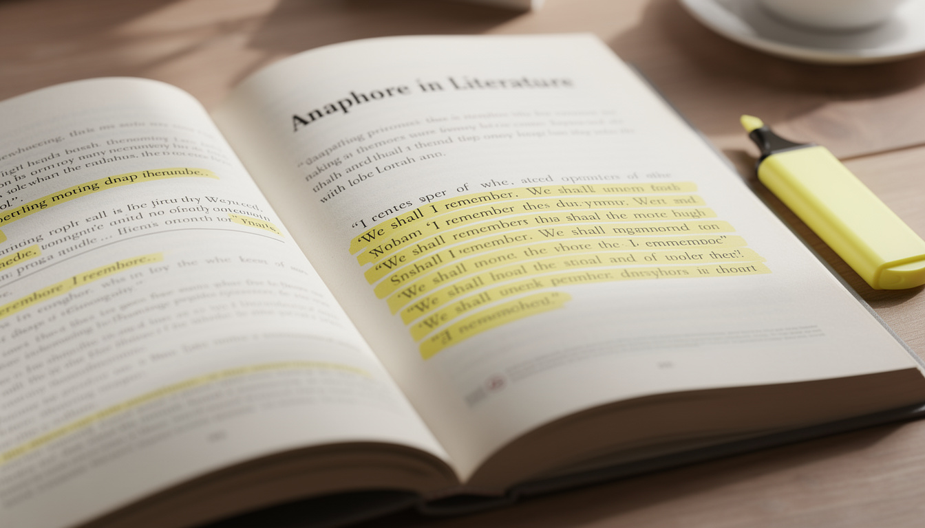 découvrez la définition de l'anaphore, son origine ainsi que des exemples célèbres à connaître pour mieux comprendre cette figure de style essentielle en littérature et en discours.