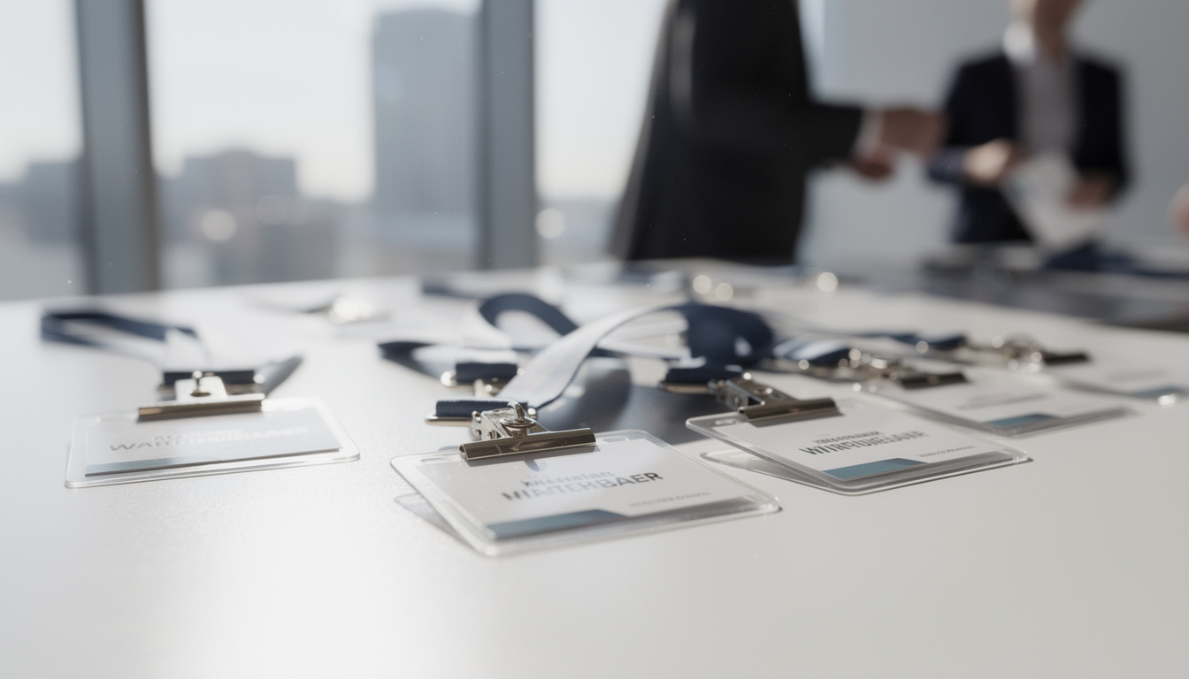 découvrez nos badges prénom personnalisés, l'élément indispensable pour accueillir chaque invité lors de vos événements et faciliter les échanges.