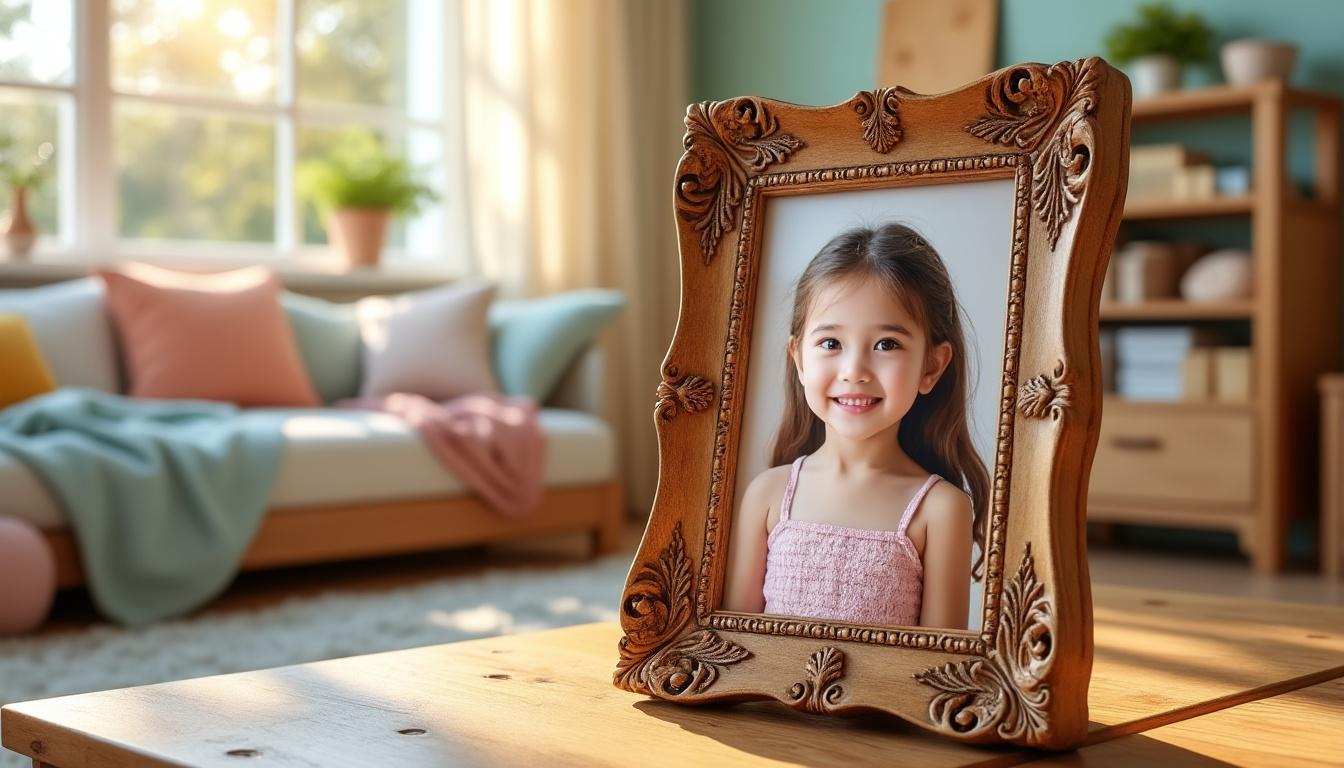 découvrez comment sélectionner les meilleures couleurs pour un cadre photo décoré pour enfant, afin d’harmoniser parfaitement la décoration avec la chambre et créer un espace chaleureux et personnalisé.