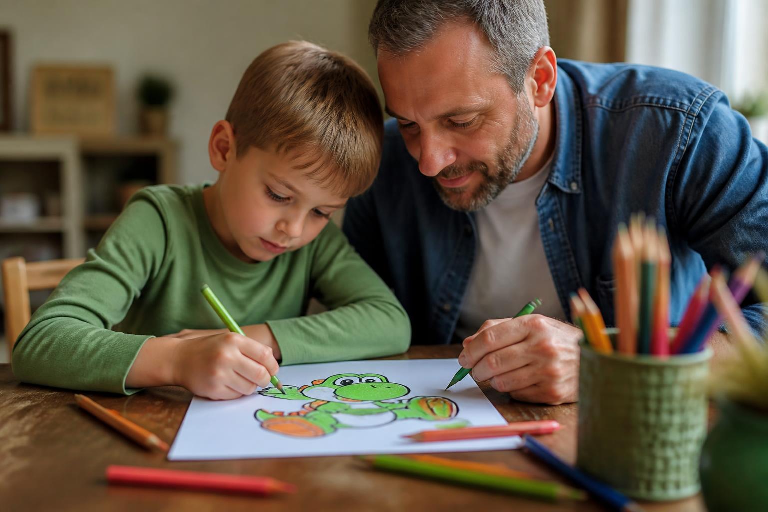 découvrez notre collection de coloriages de yoshi, idéale pour divertir petits et grands tout en stimulant la créativité.