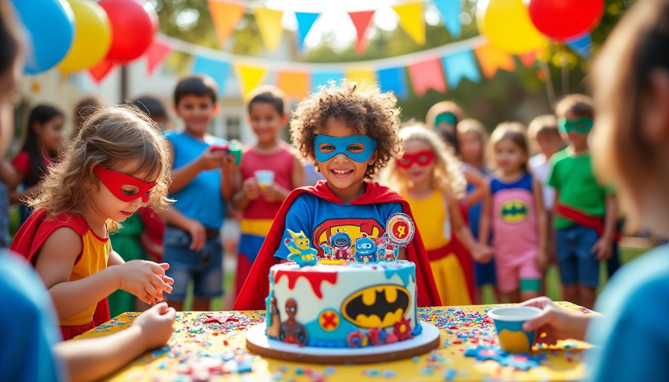 découvrez nos conseils essentiels pour choisir le thème parfait de fête super héros adapté à l’âge, aux préférences et au budget de votre enfant, pour une célébration mémorable et pleine d’aventures !