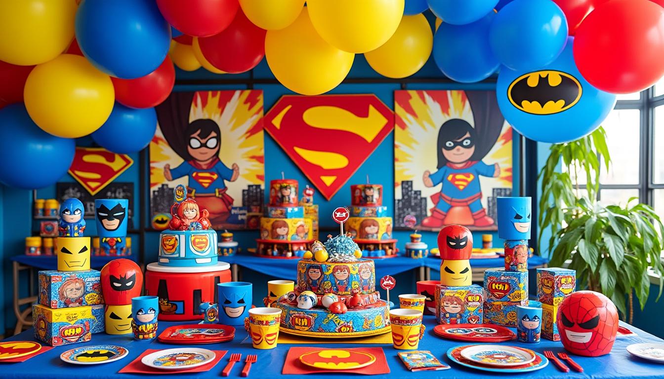 découvrez nos conseils pour choisir le thème parfait de super héros pour la fête de votre enfant ! inspirez-vous de nos idées et astuces pour créer un événement inoubliable, amusant et adapté à tous les petits fans de super-héros.