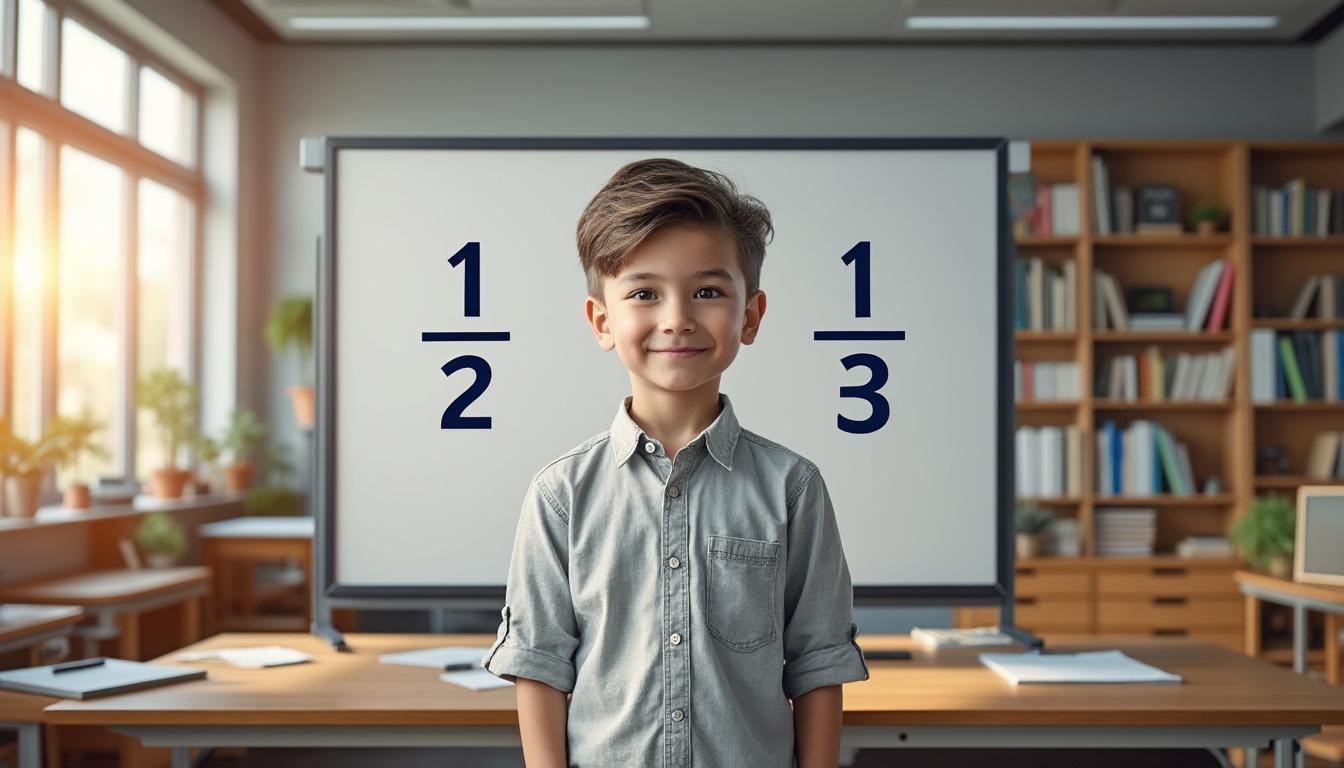 découvrez comment un tableau de fraction peut faciliter la résolution de problèmes de partage en visualisant clairement les parts et les divisions.