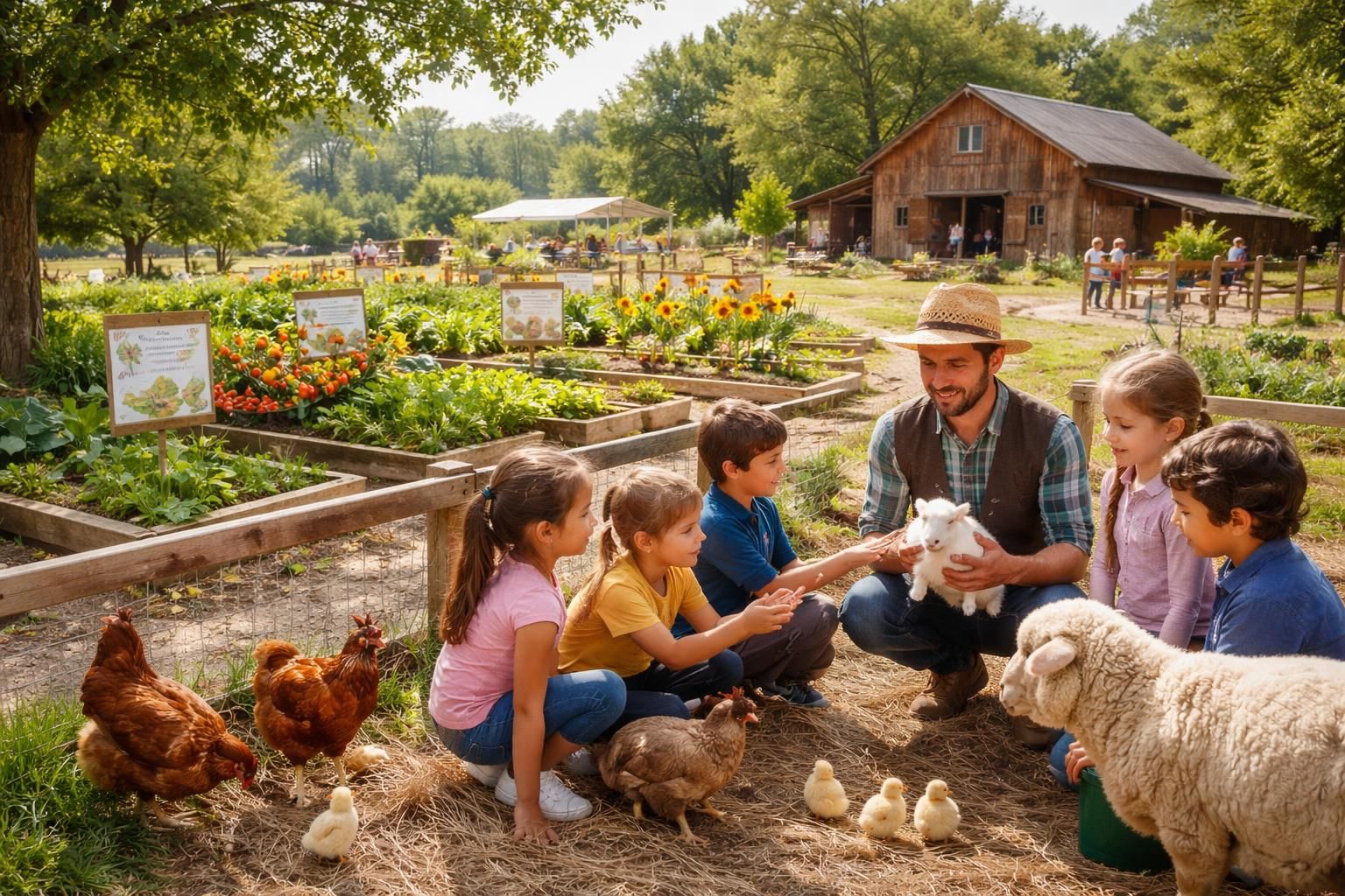 découvrez comment une ferme pédagogique à angoulême sensibilise le public aux enjeux agricoles grâce à des activités éducatives et pratiques, favorisant ainsi une meilleure compréhension de l'agriculture durable.