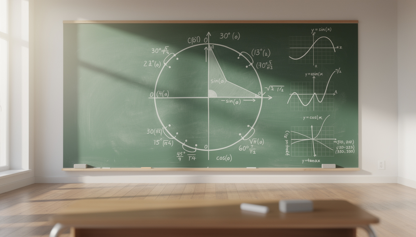 découvrez une explication claire et accessible du cercle de trigonométrie, conçue pour aider les étudiants à maîtriser les concepts essentiels de manière simple et efficace.
