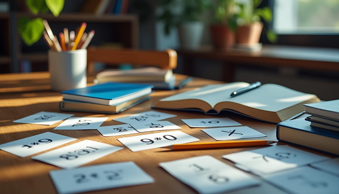 découvrez comment créer des flashcards efficaces pour maîtriser facilement la table de multiplication par 8 et améliorer vos compétences en calcul.