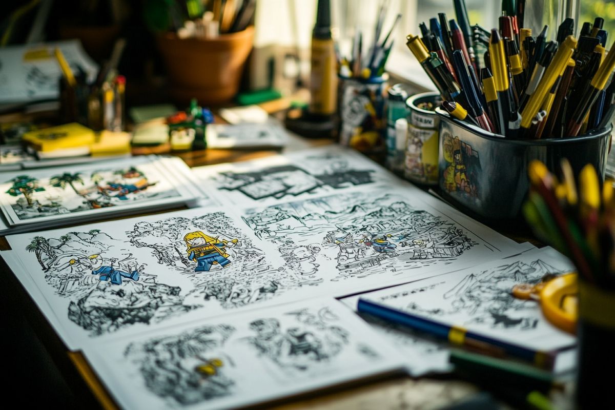 Découvrez les meilleurs coloriages à imprimer Ninjago pour divertir vos enfants