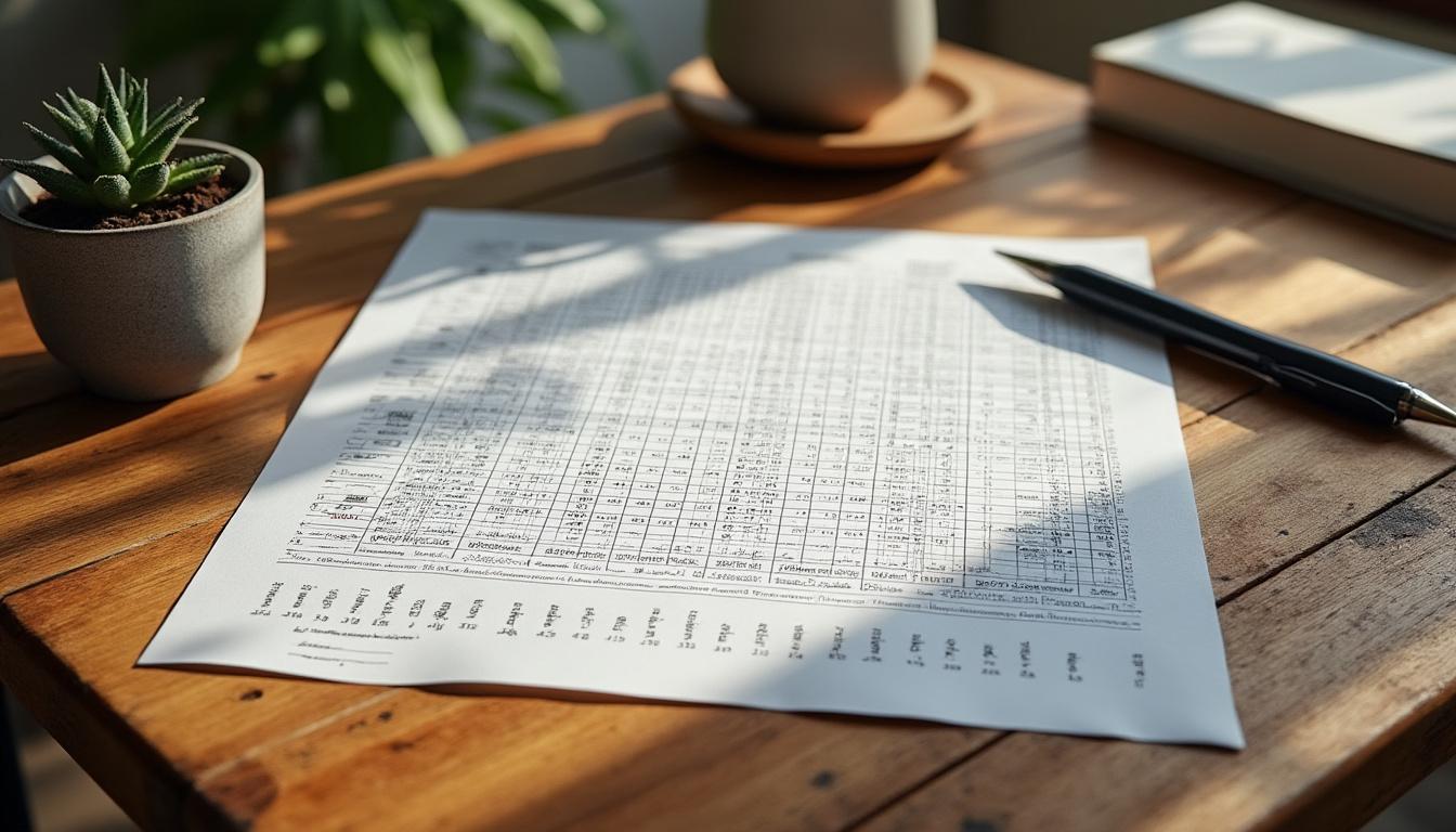 apprenez à créer facilement un tableau décimal à imprimer, pratique et efficace, pour aider à l’apprentissage des mathématiques ou à organiser vos calculs quotidiens.