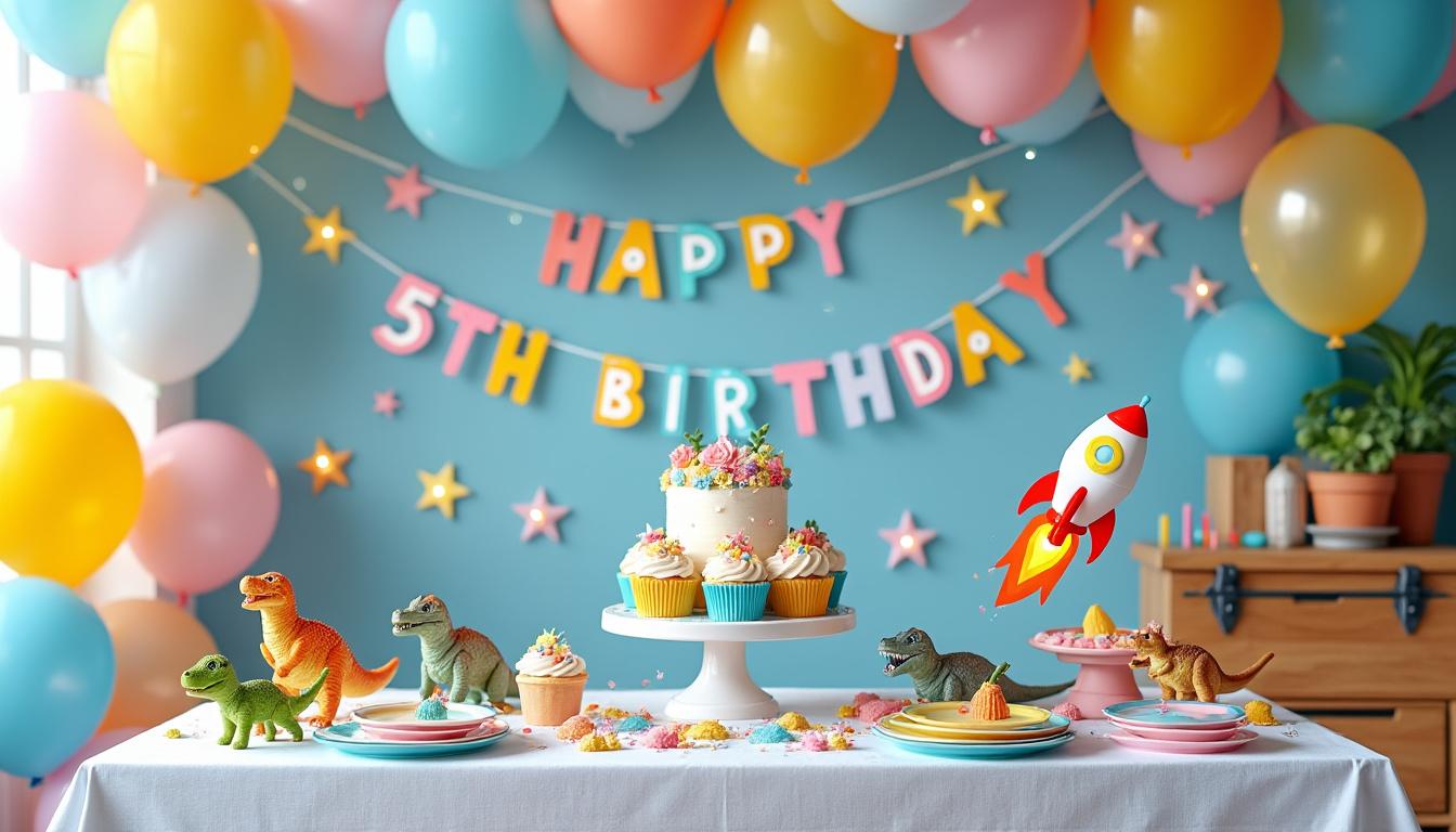 trouvez des idées originales et amusantes de centres de table pour égayer les fêtes d'anniversaire de vos enfants.