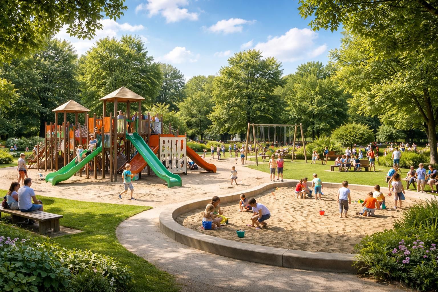 découvrez la plaine de jeux de gouvieux, un espace sécurisé et convivial où enfants et parents peuvent se détendre et s'amuser en toute tranquillité.