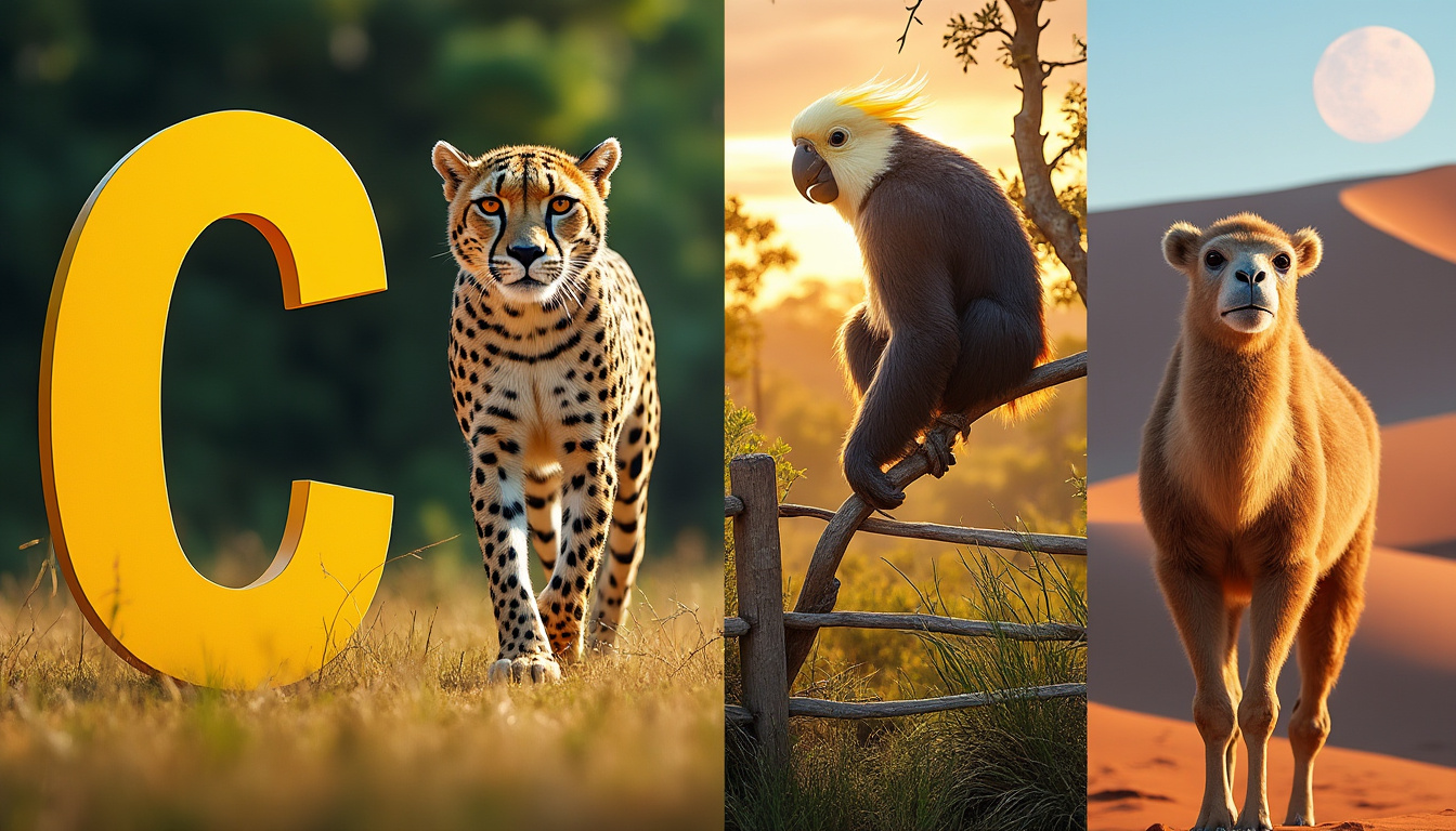 explorez une liste fascinante d'animaux dont le nom commence par la lettre c. découvrez des espèces uniques, leurs caractéristiques et des faits surprenants sur ces animaux en c.
