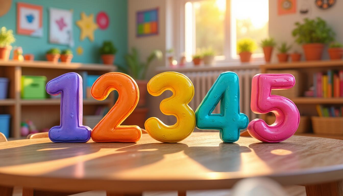 explorez comment les nombres de 1 à 5 sont représentés et enseignés en éducation préscolaire à travers des méthodes ludiques et adaptées aux plus jeunes.
