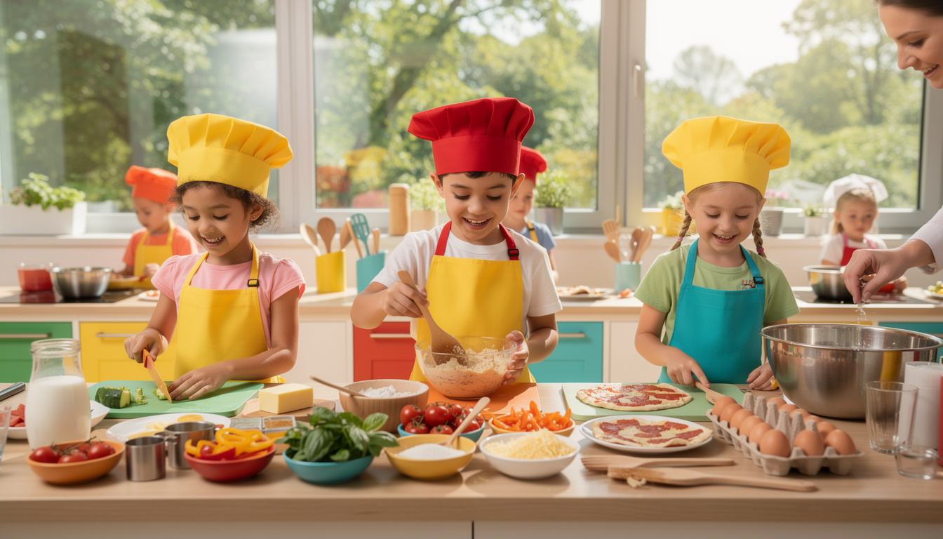 explorez les thèmes tendance pour un atelier cuisine destiné aux enfants cet été et offrez-leur une expérience gourmande et ludique inoubliable.