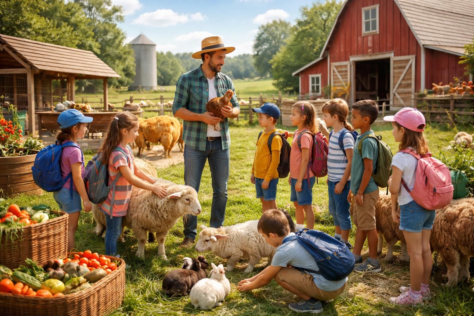 découvrez des idées d'excursions scolaires aux fermes pédagogiques près de chez vous pour des sorties éducatives, ludiques et enrichissantes en pleine nature.
