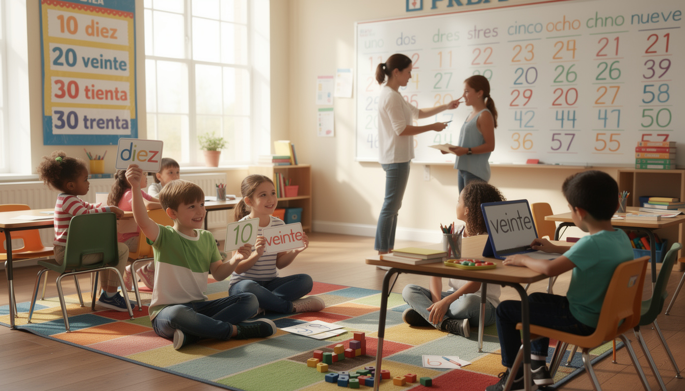 découvrez un guide pratique pour maîtriser les dizaines en espagnol, idéal pour les apprenants souhaitant améliorer leur compréhension et leur expression en langue espagnole.