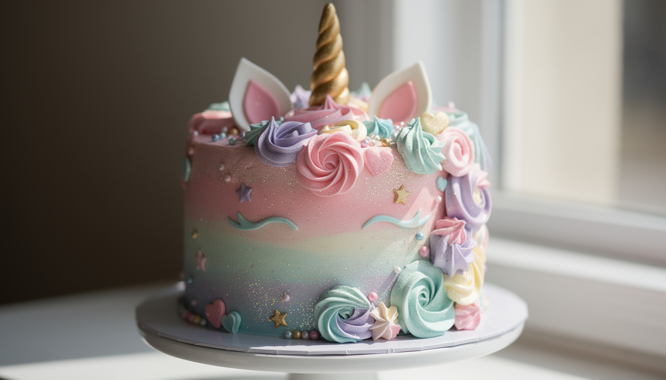 découvrez comment réaliser un magnifique gâteau licorne en pâte à sucre fait maison pour éblouir vos invités lors de vos événements spéciaux.