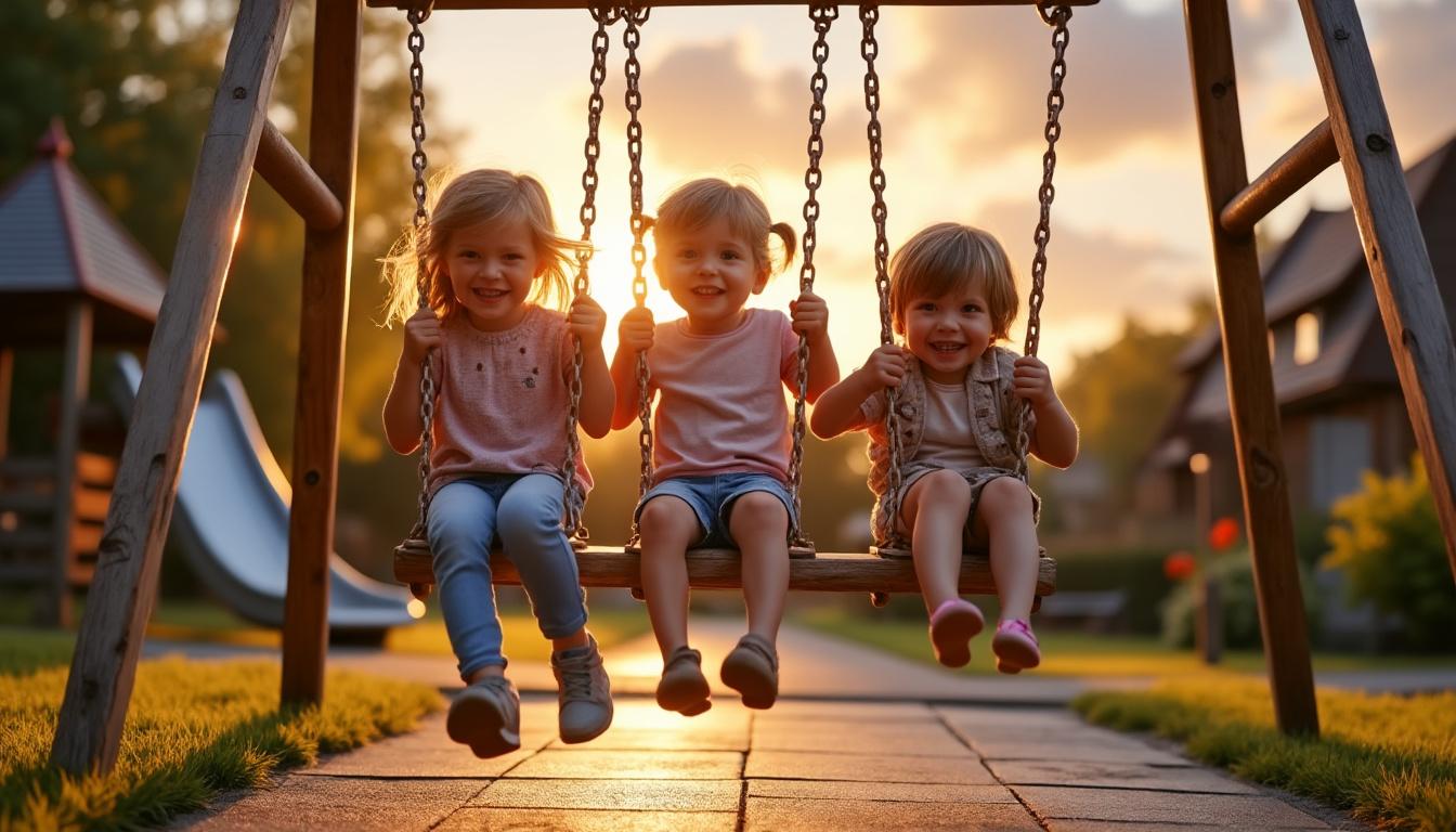 organisez une fête inoubliable pour enfants dans notre aire de jeux sécurisée et amusante, idéale pour célébrer avec joie et créativité.