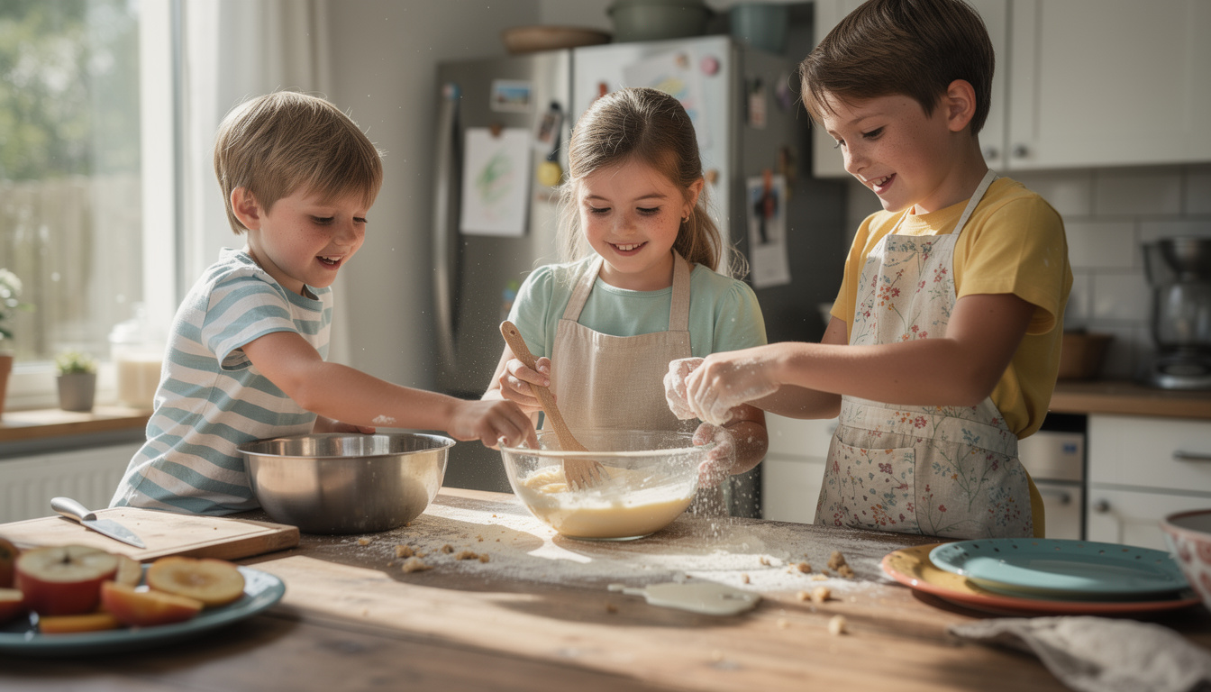 découvrez comment rendre la cuisine amusante en préparant un goûter avec les enfants, des astuces simples pour éveiller leur créativité tout en partageant un moment convivial.