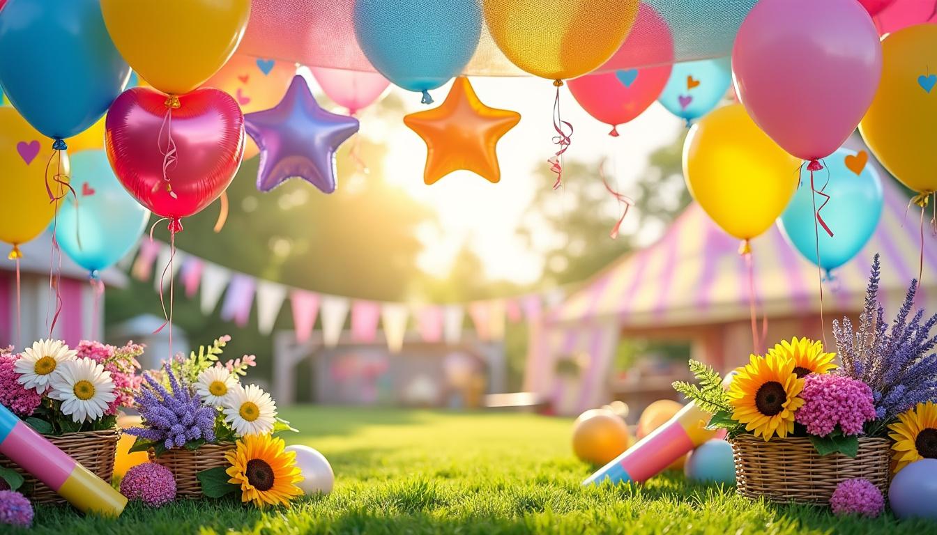 découvrez 5 idées d'arche de ballons pastel originales et faciles à réaliser pour sublimer la décoration de la fête de vos enfants.