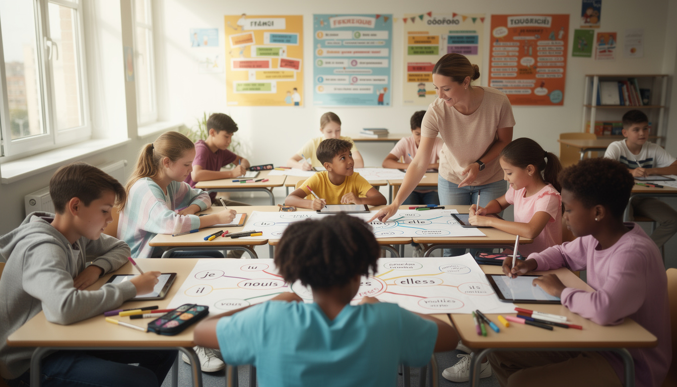 découvrez comment utiliser la carte mentale comme méthode innovante pour enseigner les pronoms en français de manière efficace et ludique.