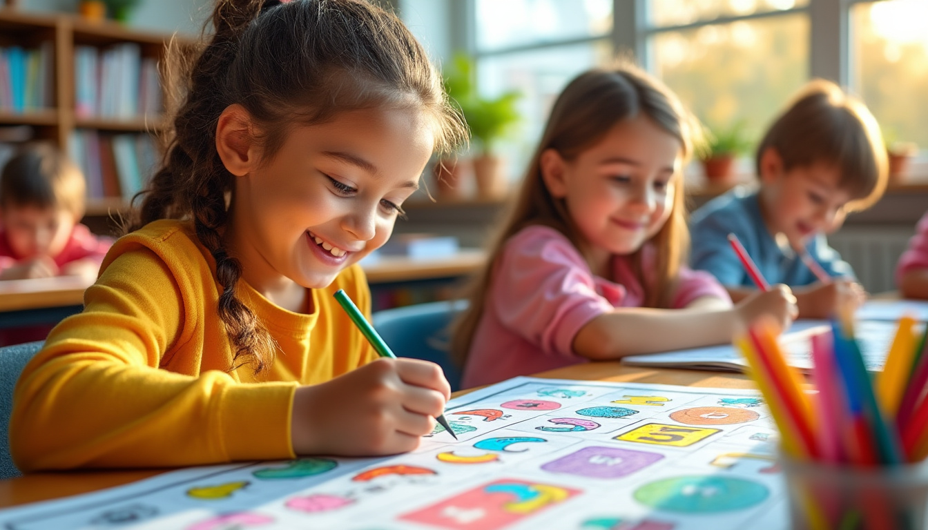 découvrez comment le coloriage magique, associé à la table de 3, permet d'apprendre les maths de façon ludique et interactive tout en stimulant l'intérêt des enfants.