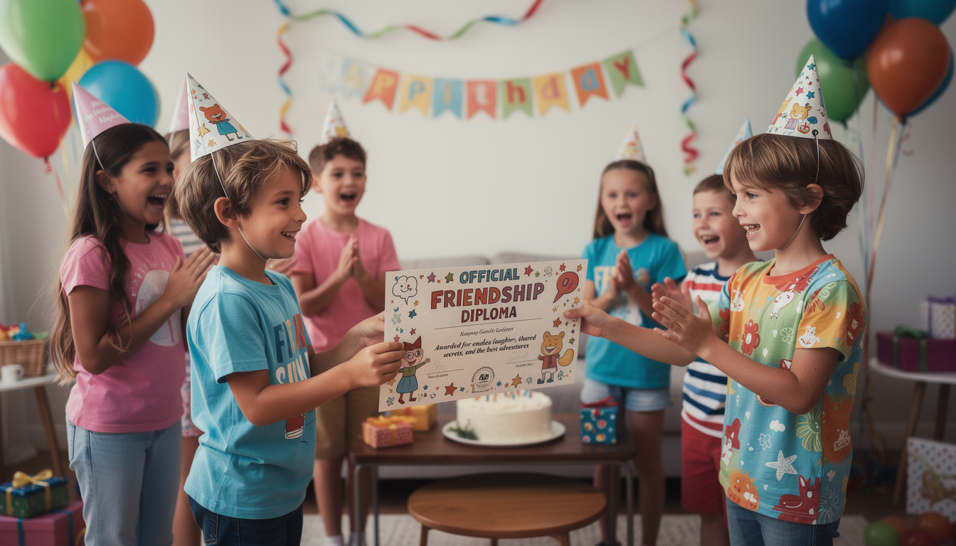 découvrez la tradition du diplôme du meilleur copain, un symbole d'amitié à transmettre et partager entre amis pour célébrer des liens solides et authentiques.