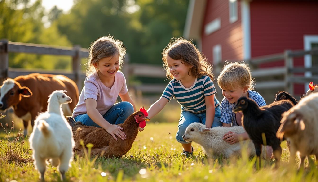 découvrez des activités ludiques et éducatives à intégrer lors d'une fête pour enfants dans une ferme pédagogique, pour une journée remplie de joie, d'apprentissage et de découvertes en pleine nature.