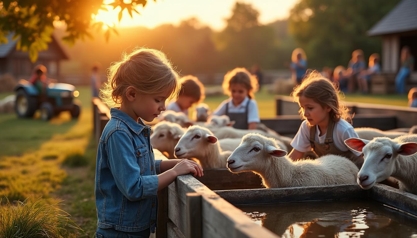 découvrez des idées d'activités amusantes et éducatives à organiser lors d'une fête pour enfants dans une ferme pédagogique, pour un anniversaire inoubliable au contact des animaux et de la nature.