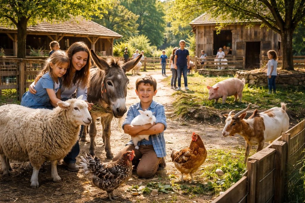 découvrez les animaux fascinants à rencontrer dans une ferme pédagogique à epinal, idéale pour une sortie en famille alliant découverte, apprentissage et plaisir au contact des animaux.