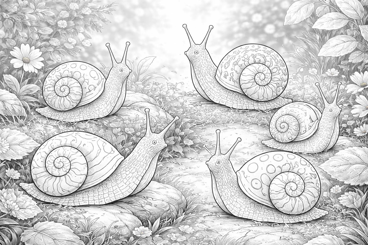 découvrez des coloriages d'escargot amusants et éducatifs qui plairont aux enfants comme aux adultes, parfaits pour stimuler la créativité et passer un bon moment en famille.