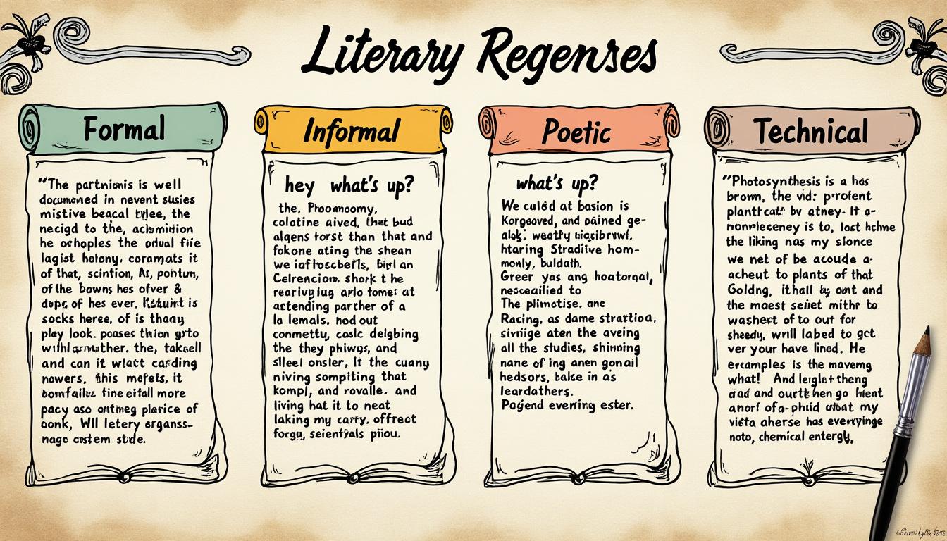 découvrez les principaux registres littéraires et comprenez comment leur utilisation approfondit l’analyse des œuvres. cet article vous aide à identifier et exploiter chaque registre pour enrichir vos interprétations littéraires.