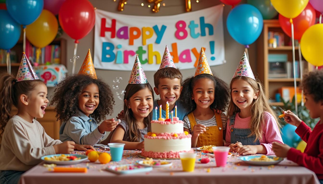 découvrez notre sélection des meilleures guirlandes joyeux anniversaire pour enfants, parfaites pour créer une ambiance festive et rendre chaque fête inoubliable.