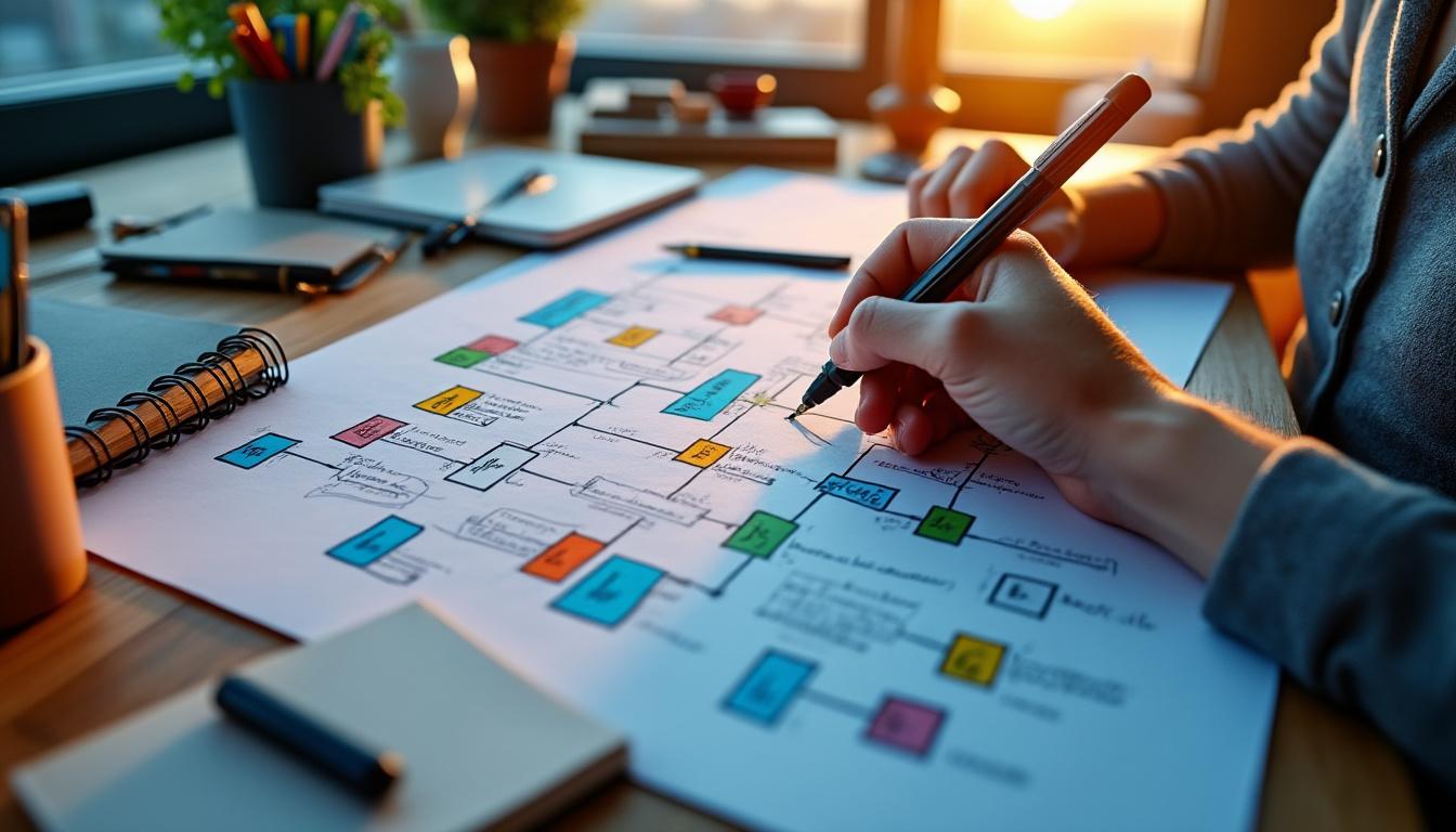 découvrez les meilleures techniques pour créer une carte mentale efficace et organiser vos idées de manière claire et créative.