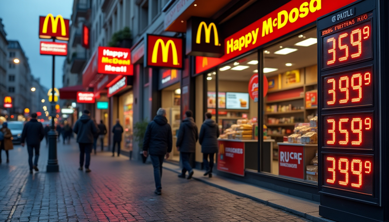 découvrez comment le prix d'un happy meal varie d'une chaîne de restauration rapide à l'autre et quels facteurs influencent ces différences tarifaires.