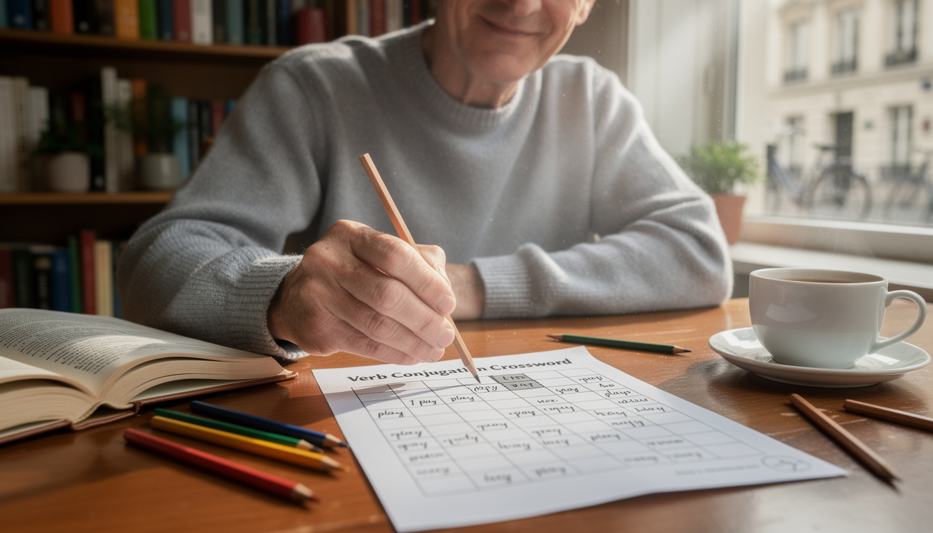 découvrez une méthode ludique pour maîtriser la conjugaison grâce aux mots croisés, alliant plaisir et apprentissage efficace de la grammaire française.