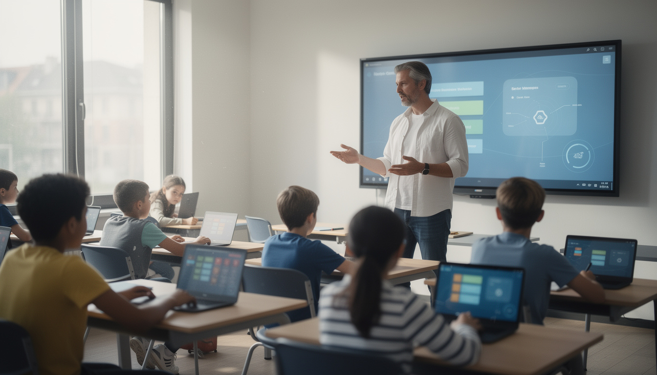 découvrez comment intégrer efficacement la technologie dans l'enseignement pour organiser un cours en classe innovant et interactif.