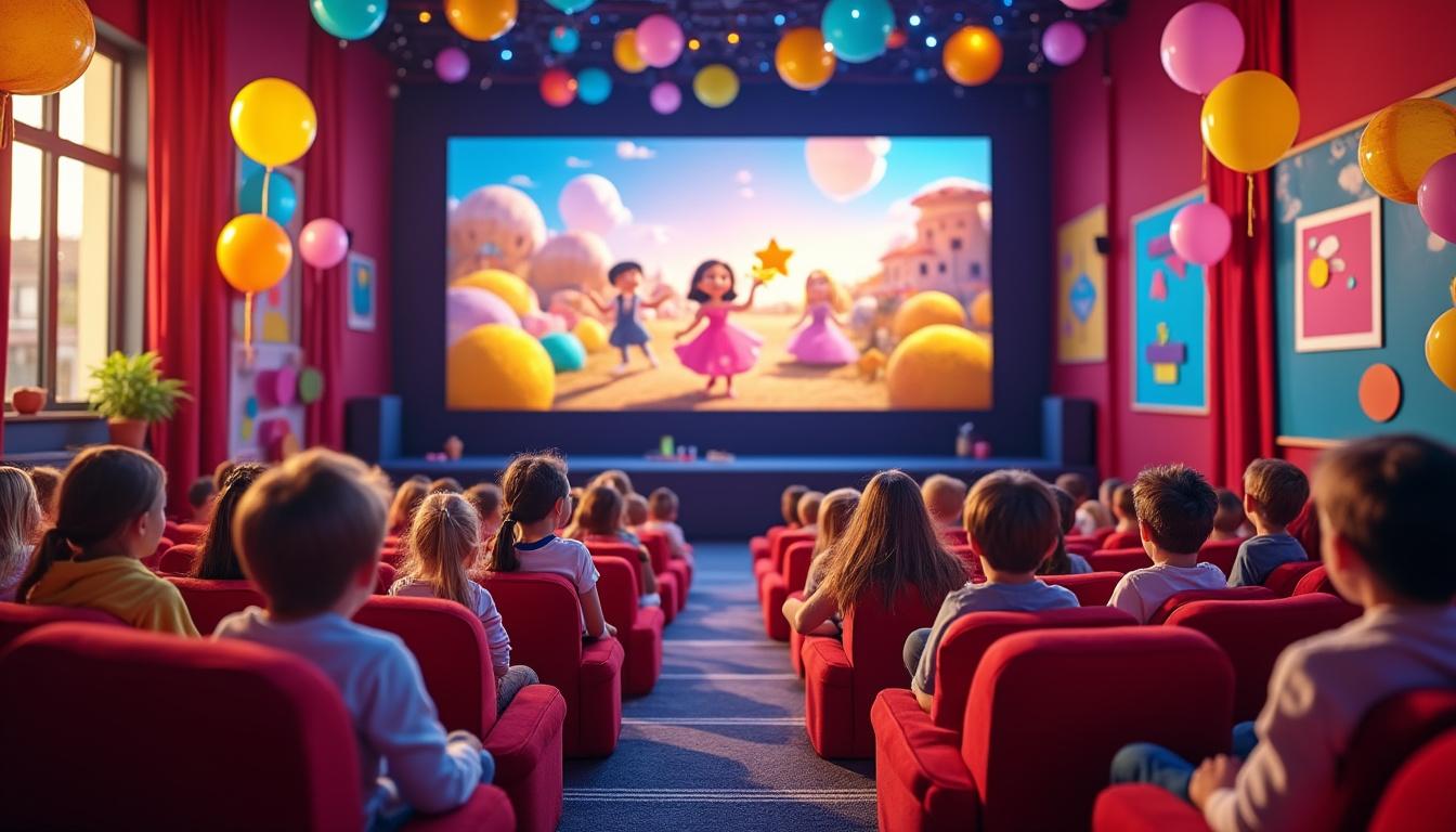 découvrez comment organiser une fête pour enfants au cinéma pour enfants avec nos conseils pratiques et astuces pour une journée mémorable et amusante.