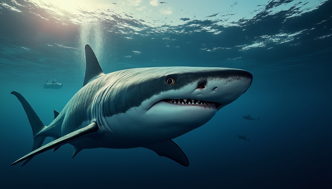 découvrez et partagez les plus beaux coloriages du requin megalodon ! téléchargez, imprimez et exprimez votre créativité avec nos illustrations uniques à colorier.