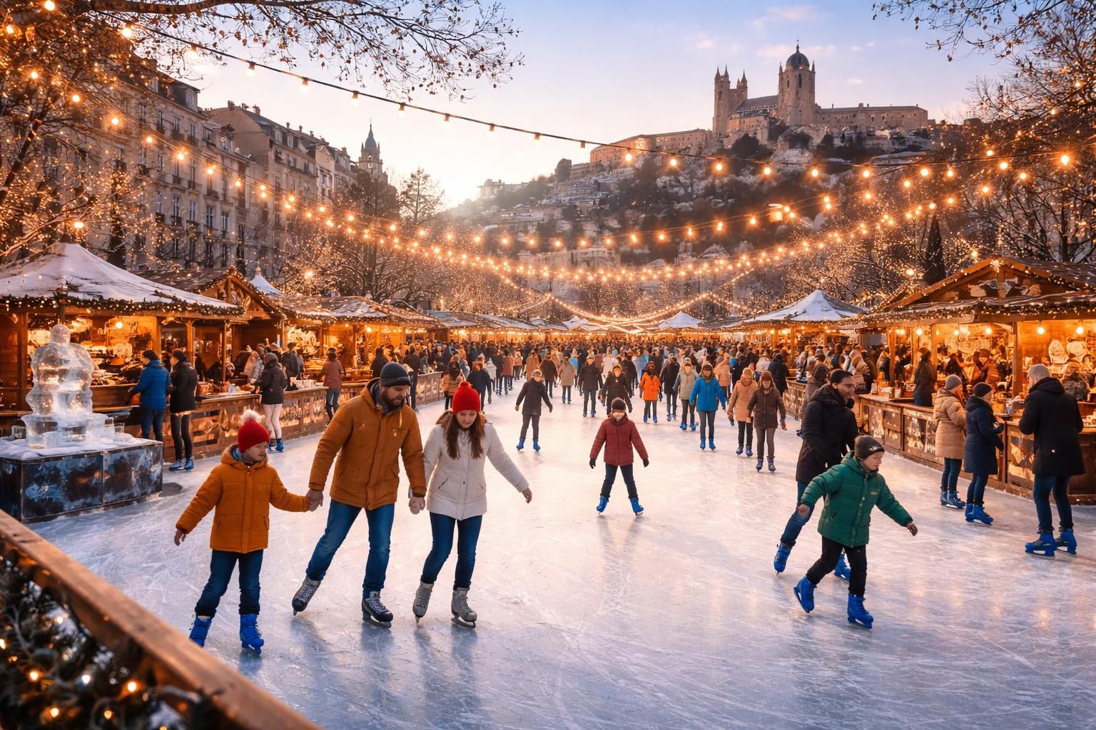 découvrez la patinoire de béziers cet hiver et profitez d'activités originales pour toute la famille. glissez, amusez-vous et vivez une saison hivernale inoubliable en plein cœur de béziers.