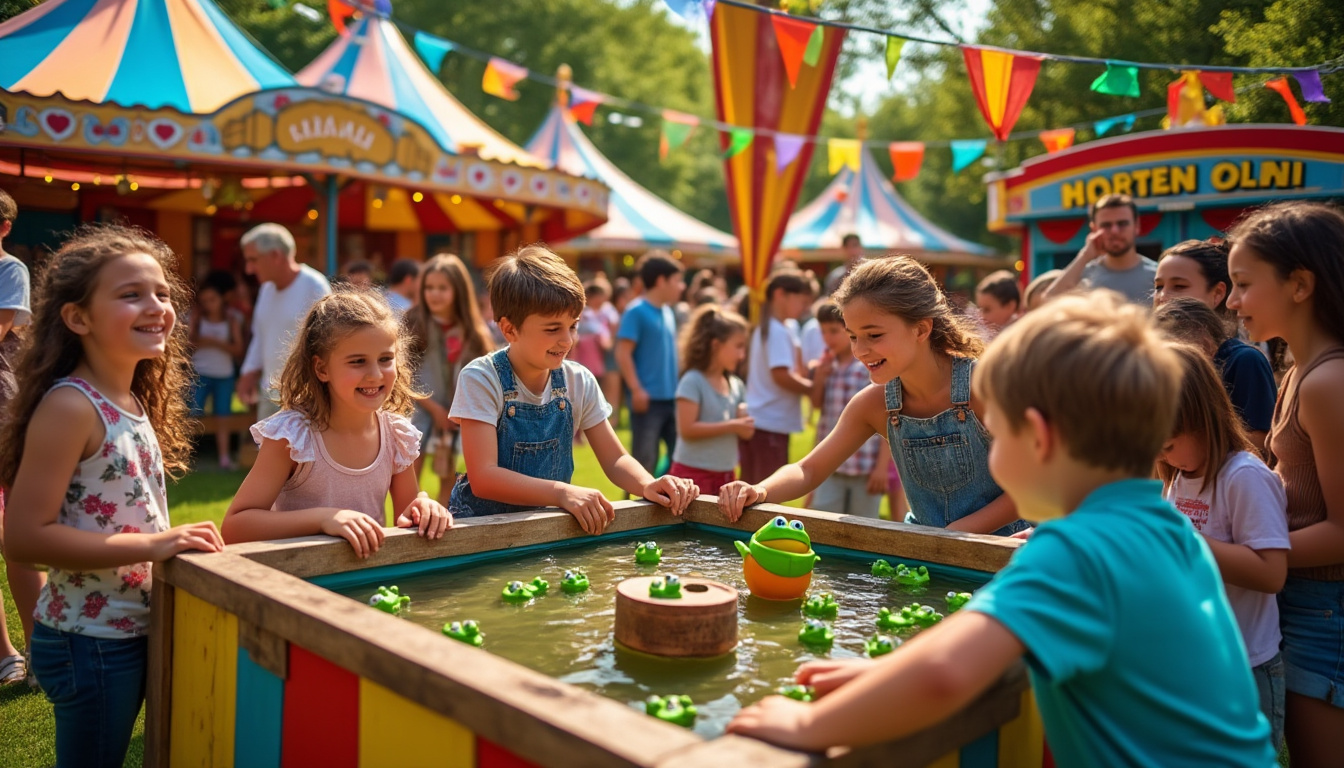 découvrez l’ambiance festive et la magie des jeux de kermesse d’autrefois : un voyage nostalgique entre couleurs, rires et traditions d’antan, pour petits et grands.