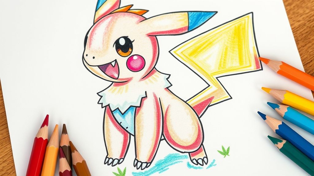 Pokemon légendaires à colorier