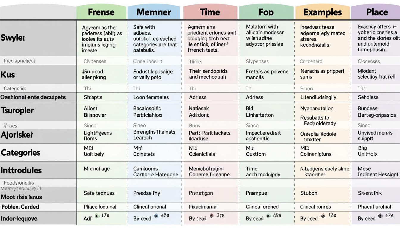 découvrez pourquoi un tableau des adverbes est un outil indispensable pour chaque écrivain afin d'améliorer la précision et la richesse de son style d'écriture.