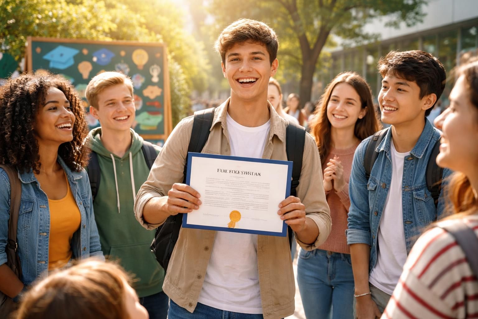 découvrez comment vos félicitations pour le bac peuvent encourager et motiver d'autres étudiants à réussir leurs examens.