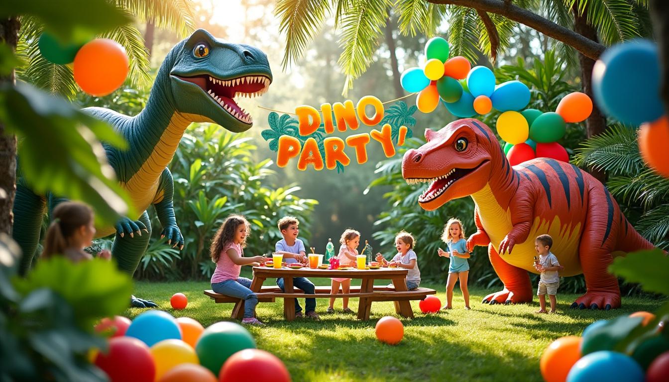 découvrez comment transformer facilement votre jardin en un véritable terrain de jeu dinosaure pour enfants avec nos astuces simples et amusantes.