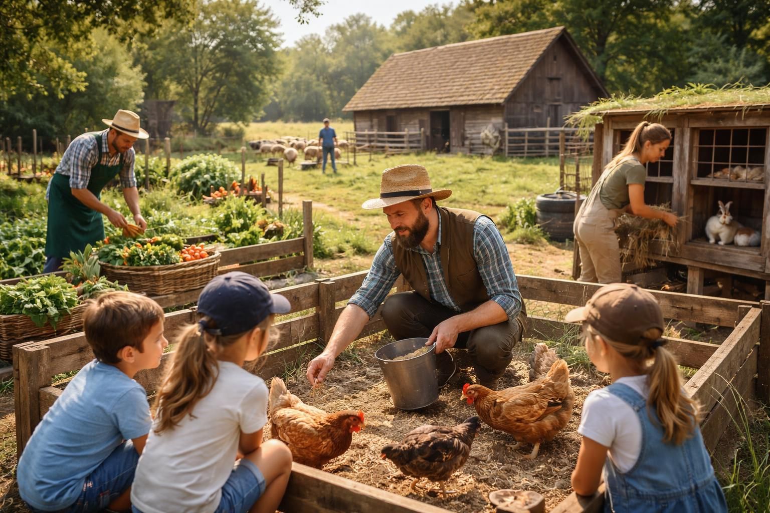 découvrez les différents métiers de la ferme pédagogique à nevers et plongez dans un univers éducatif au contact des animaux et de la nature.