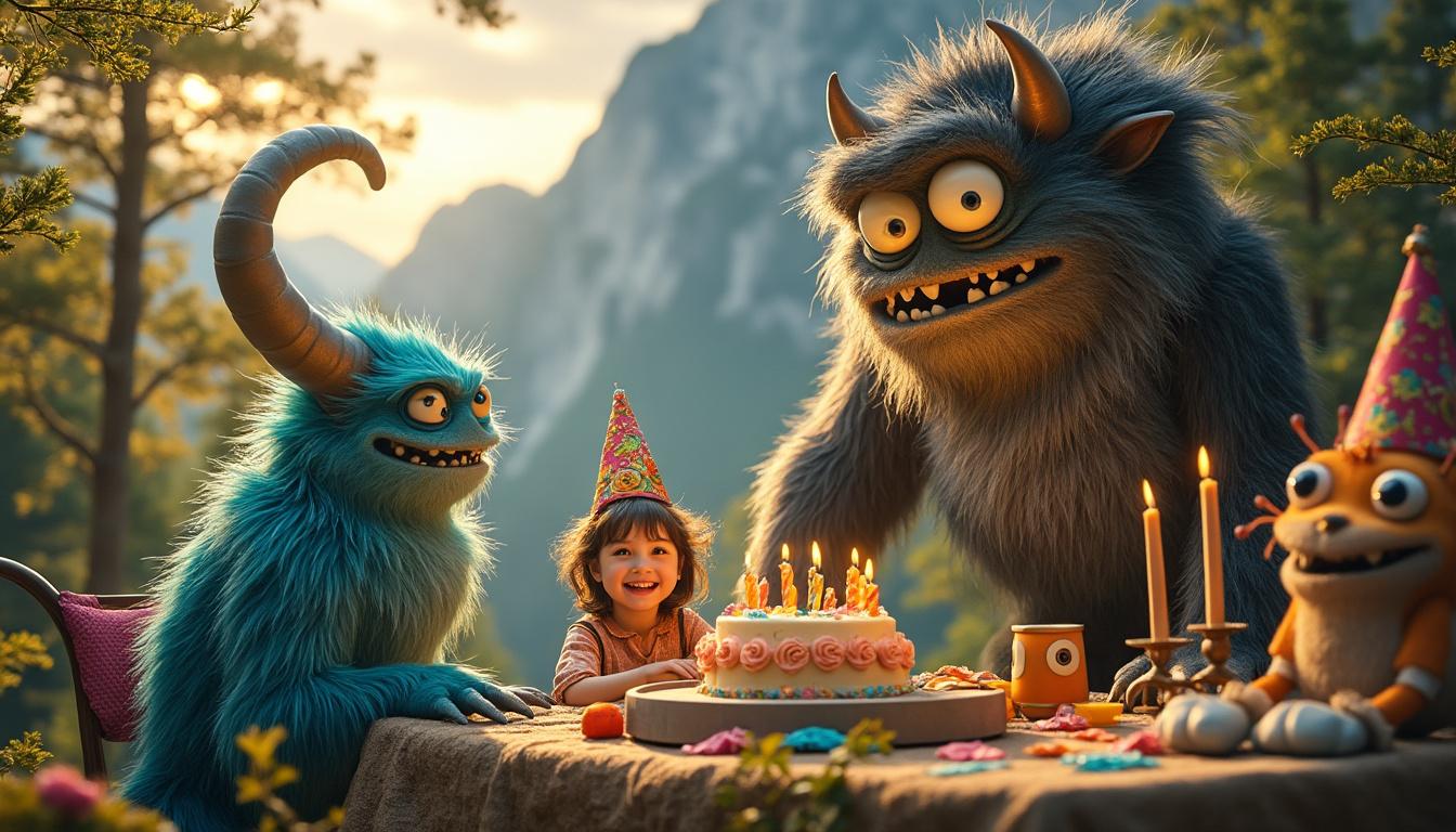 découvrez des idées originales pour une fête d'anniversaire enfantine sur le thème du pays des monstres, avec des activités amusantes et une ambiance magique pour une célébration inoubliable.