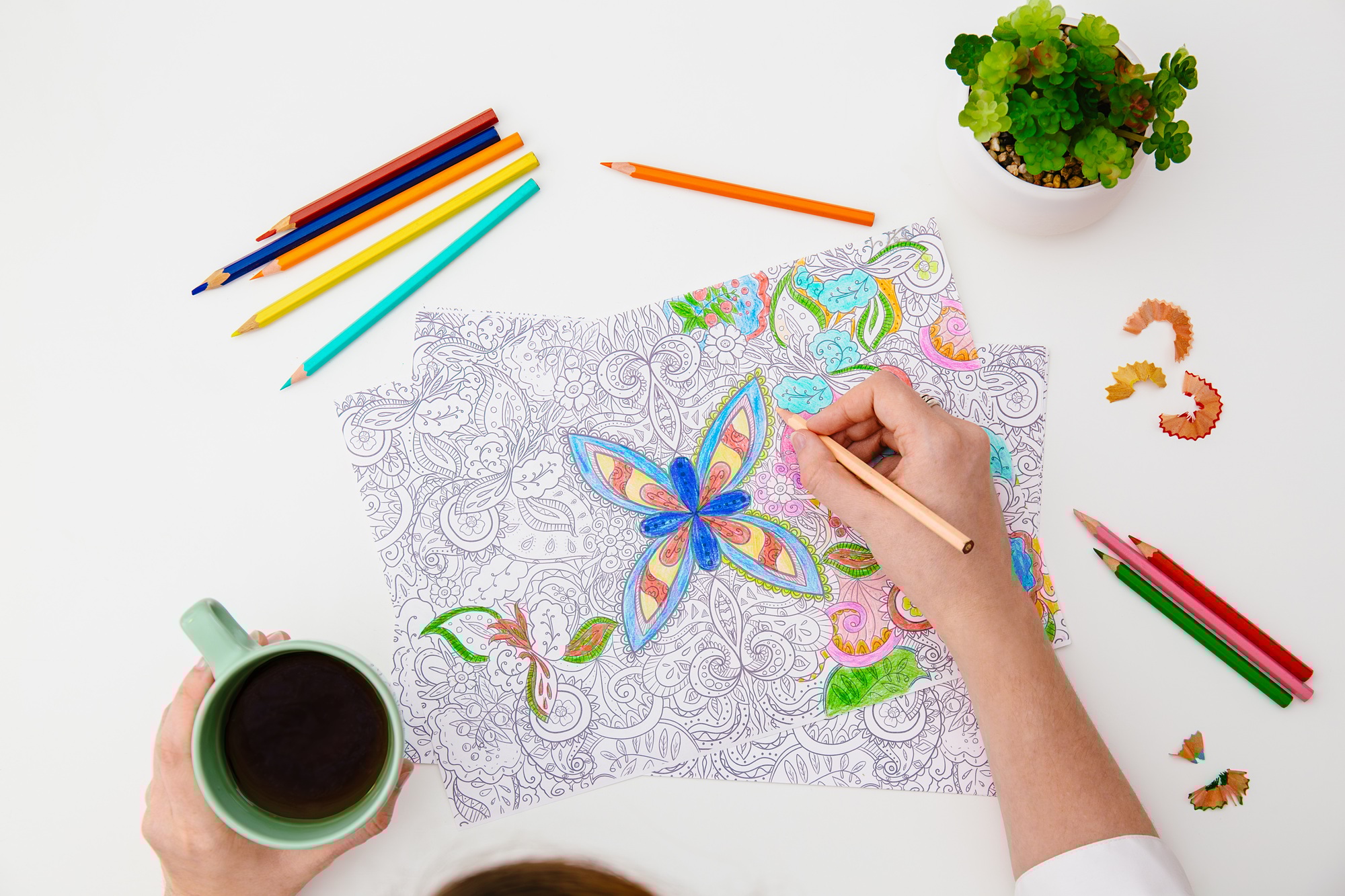 bienfaits du coloriage numéroté