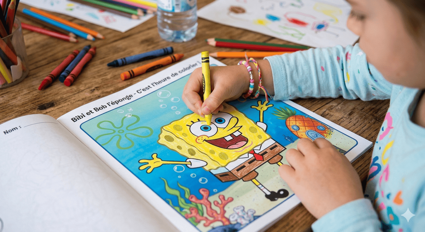 coloriages de Bob l'éponge