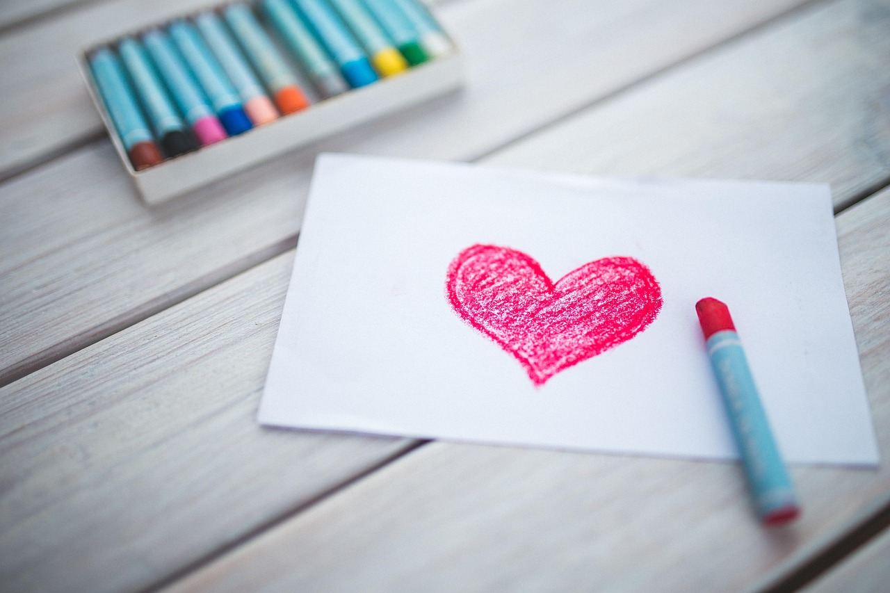 dessins coeurs